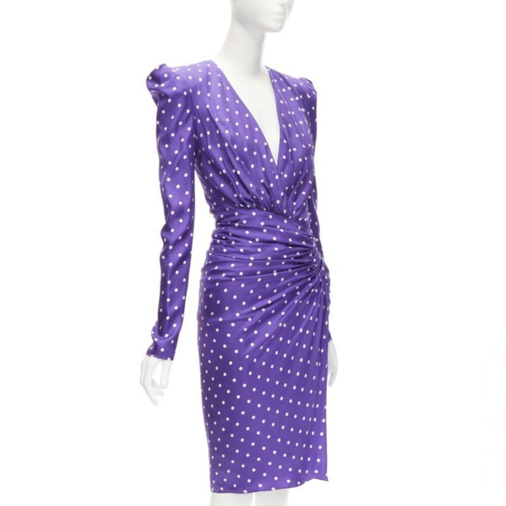 Alexandre Vauthier Polka Dot Dress
